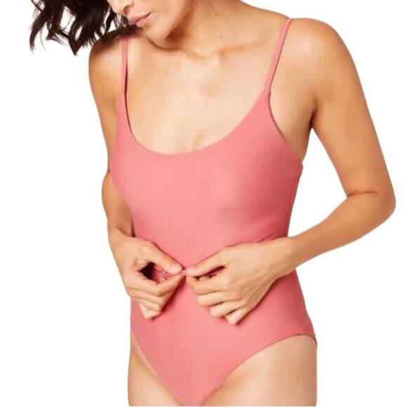 ANDIE The Riviera Belted One Pcs Swimsuit Sz M Retro Nostalgia Feminine Y2K NWT - Picture 2 of 10